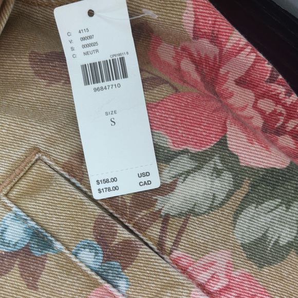 Anthropologie The Rylie Bomber Jacket by Pilcro Size Small NWT - Picture 10 of 10